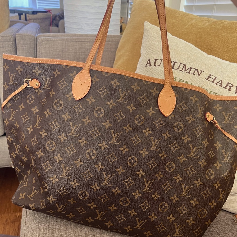 LV Neverfull GM in mono